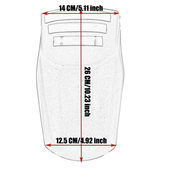 สำหรับฮอนด้า-cb500x-cb500f-cb500x-cb500f-2019-2020ยางรถจักรยานยนต์-hugger-บังโคลนบังโคลนรถด้านหน้าอุปกรณ์ต่อพ่วง