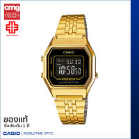 นาฬิกาข้อมือ CASIO Youth Vintage ของแท้ รุ่น LA680WGA-1BDF สายสเตนเลส