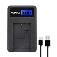 NPBX1 AOPULY กล้องสายชาร์จสำหรับโซนี่แบตเตอรี USB คู่ BX1 H400 HX300 HX50V HX90 DSC-RX100 RX10 HX50 HX300 HDR-AS Zv-1 CX240E