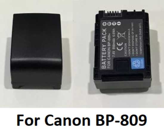 Pin+sạc máy quay phim canon canon bp-808 canon- bp - ảnh sản phẩm 6