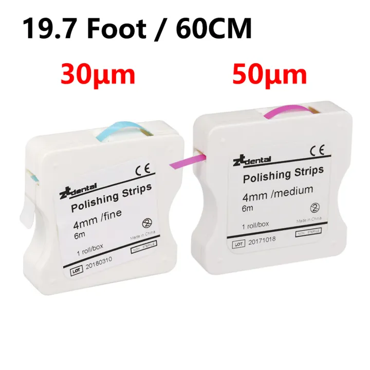 Dental Polishing Strip 4mm Resin Tooth Interdental Sanding Grinding