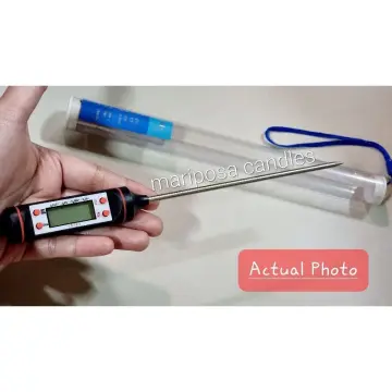 Digital Thermometer With 15cm Long Probe Candle Making Kits Measure Liquid  Soy Paraffin Wax Baked Milk