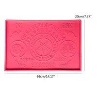 Oujia-Board Divination Large Tray Resin Silicone Molds Serving Board Molds