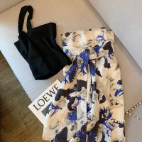 ☽ Women Summer Set Skirt Top