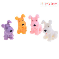 Clothing mother and baby 4pcs CUTE Dog Miniature Fairy Garden เครื่องประดับตุ๊กตา DIY CRAFT Plant Figurine