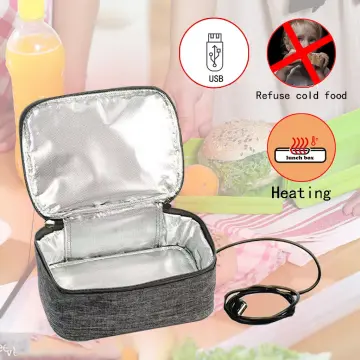 Waterproof Electric Lunch Bag USB Rechargeable Food Heater Warmer Electric  Heating Bag for Office School Traveling for Women Men - AliExpress