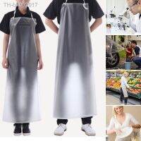 ▦ 1Pc PVC Apron Waterproof Oil-proof Transparent For Kitchen Housework Restaurant Coffee Shop Butcher Farm Pasture Clean Tools