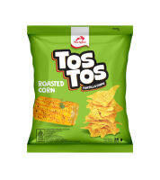 TOS TOS Tortilla Chips Roasted Corn ตอร์ติญ่า ชิปส์ รสข้าวโพดย่าง 25g