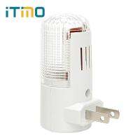 Itimo ไฟไฟ Led กลางคืนไฟฉุกเฉิน Led 4ดวง Lampu Penerangan Rumah 3W โคมไฟติดผนังประหยัดพลังงานติดผนังห้องน้ำโคมไฟเราเสียบข้างเตียง