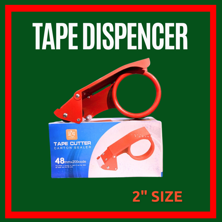 Tape Dispenser Metal/PlasticTape Cutter Packaging Dispenser Heavy Duty