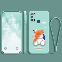 เคส realme 7i ยางนิ่ม กันกระแทก กันน้ำ กันลื่น ฝาหลัง คลุมเต็มขอบ ไม่เบียด ฟิล์มมือถือ เคสใส่เลนส์ ลายการ์ตูนน่ารัก