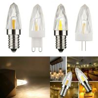 【❂Hot On Sale❂】 yanjina85828158 E14 E12 G9 G4ขนาดเล็ก4W,ไฟ Led โคมไฟระย้าคริสตัลหรี่แสงได้หลอดไฟฮาโลเจน30W 110V 220V ตกแต่งแสงสีขาว