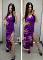 Japan Anime Boa Han Cosplay Costume Cheongsam Dress For Female High Qualtity