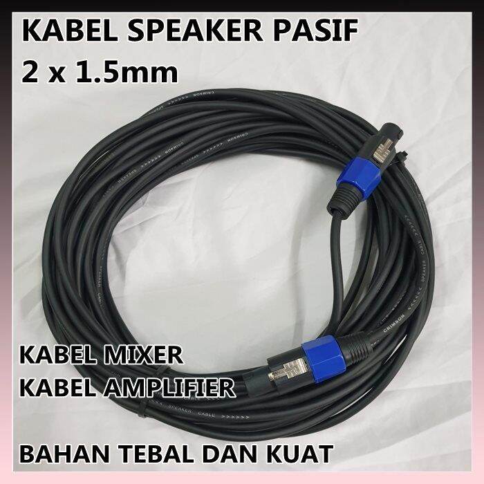 Kabel Speaker Pasif X Mm Bahan Tebal Dan Kuat Kabel Amplifier Mixer