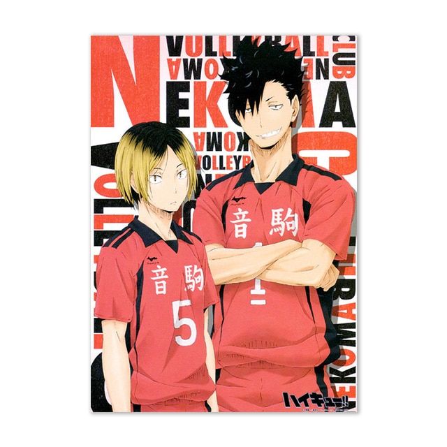 hd-haikyuu-วอลเลย์บอลมังงะผ้าใบศิลปะ-โปสเตอร์ญี่ปุ่นสมัยใหม่สำหรับตกแต่งบ้าน