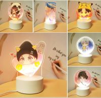 โคมไฟตั้งโต๊ะ LED 3D โคมไฟการ์ตูน โคมไฟกลางคืน ตกแต่งห้องนอน กล่องของขวัญ ของขวัญวันเกิด พร้อมส่ง