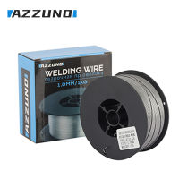 AZZUNO ลวดเชื่อม 0.8 มม. 1.0 มม. Mig Gasless 1 ม้วน 1 กก. Flux-core ลวดบัดกรี Mig อุปกรณ์เสริมลวดเหล็กคาร์บอน-Tutue Store