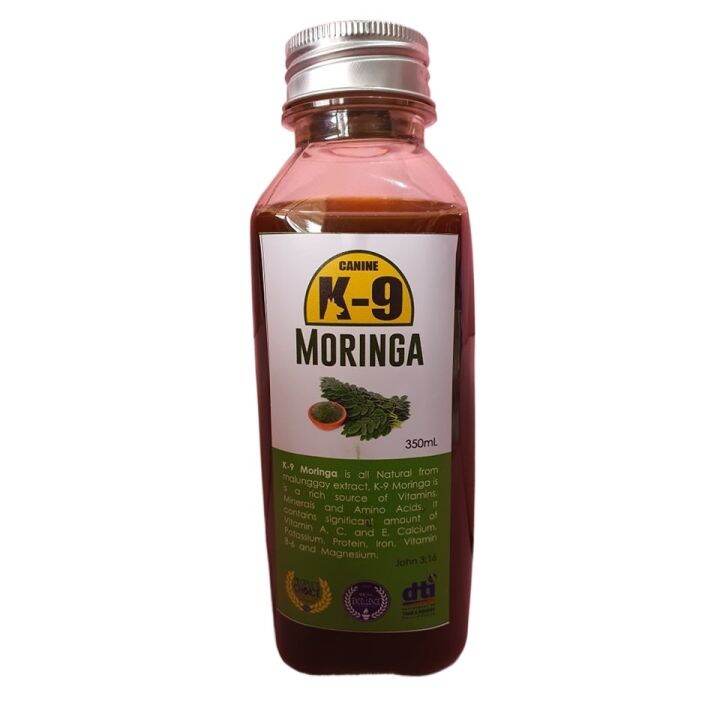K9 Moringa 350ml All Natural Malunggay Extract Lazada PH