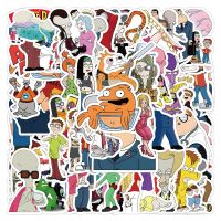 【LZ】№☒۞  Disney Cartoon American Dad Adesivos Decalques de Graffiti impermeáveis Skate Computador portátil Motocicleta Cool Kids Sticker Brinquedos 10 Pcs 30 Pcs 60Pcs