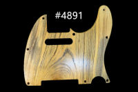 ใหม่ ecaster กีตาร์ Pickguard Hand Made Ailanthus ไม้ e Guitar Parts #4891