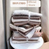 khăn tắm set 4 khăn tắm gội Muji xuất xịn chất organic 100 % size 35x75 cm thumbnail