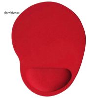 SGESHome Office Anti-Slip Comfort Solid Color Game Mouse Pad Mat with Wrist Support