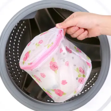 Fine mesh printing bra care washing bag underwear washing bag