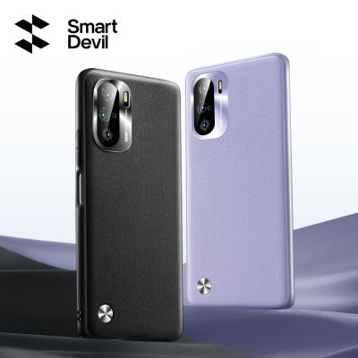 SmartDevil เคสโทรศัพท์มือถือหนังสำหรับผู้ไม่นิยมเนื้อสัตว์ของแท้สำหรับ Xiaomi Redmi F3 POCO Pro POCO F3 Mi Mix4กันตกเคสมือถือใส่สบายแบบรวมทุกอย่าง