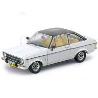 เครื่องชั่ง1:18แบบหล่อตายโมเดล1975ฟอร์ดเอสคอร์ท Mk แบบคงที่ของที่ระลึกสำหรับผู้ใหญ่งานอดิเรกของเล่นโลหะแสดงของขวัญผื่นเล็กน้อย