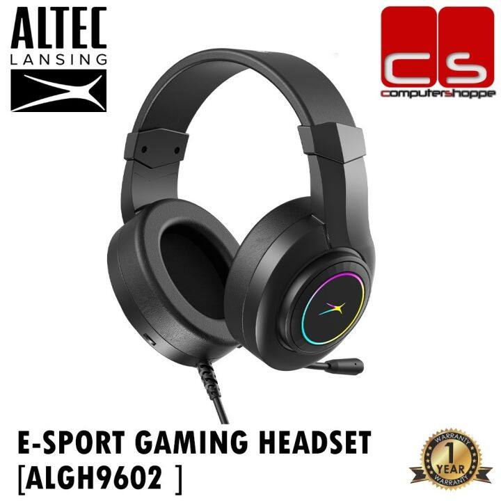 Altec Lansing Algh Wired Gaming Headphone With Breathing Rgb Light Lazada