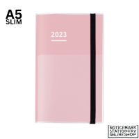 Kokuyo Jibun Techo First Kit Standard Cover - A5 Slim - Pink - 2023 Jan Start