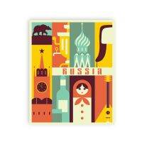 Nordic Vintage Travel Poster นครนิวยอร์กลอนดอนประเทศญี่ปุ่นออสเตรเลียภูมิทัศน์ศิลปะภาพพิมพ์ผ้าใบแคนวาส69F 0717