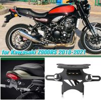 Allotmark Z900฿ป้ายทะเบียนรถผู้ถือ Mount สำหรับ Kawasaki Z900RS Z 900฿ Cafe 2018 2019ด้านหลังที่ติดท้ายตัวกำจัดบังโคลนรถกรอบไฟ LED