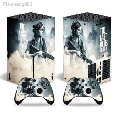 De Laatste Van Ons Xbox Serie X Skin Sticker Decal Cover Xsx Huid 1 Console En 2 Controllers Skin Sticker vinyl Xboxseriesx