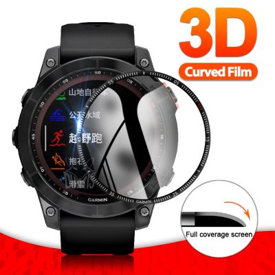 3D Protective Film For Garmin Fenix 7 7S 7X 6 Pro Sapphire Smart Watch Screen Protector Accessories for Garmin Epix (Not Glass) Nails  Screws Fastener