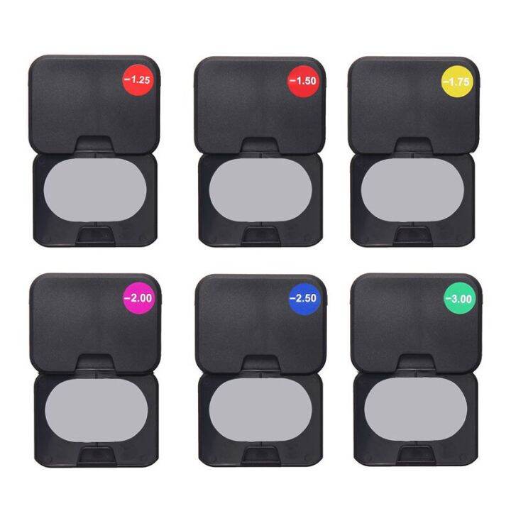 Liquid Silicone Myopia Glasses Lens Men Women StickOn Myopia Lenses