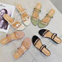 COD DSGRTYRTUTYIY Summer New Wild With Thick With Students Evening Fairy Simple Open Toe Rivet Sandals Wom