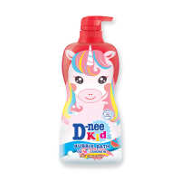 D-nee Kids Bath Fruity Red 400 ml.ดีนี่ คิดส์ สบู่เหลว กลิ่นทุตตี้ ฟรุตตี้ สีแดง ขนาด 400 มล.