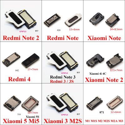 2pcs หูฟังหูฟังลําโพงเสียง ตัวรับ สําหรับ Xiaomi Mi1 1S Mi2 2A 2S Mi3 Mi4 หมายเหตุ 2 สูงสุด 4C 4I 5 Redmi 4A 1S 2S 2 3X 3S หมายเหตุ 2 3