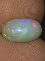 พลอย โอปอล ออสเตรเลีย ธรรมชาติ แท้ ( Natural Opal Australia ) หนัก 1.87 กะรัต