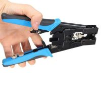 QZ-1pc Durable Coax Compression Crimper Tool Bnc/rca/f Crimp Connector Rg59/58/6 Cable Wire Cutter Adjustable Crimping Plier Tools