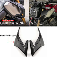 สำหรับฮอนด้า CB650R CB 650 R CB 650R 2018-2022 F Airing Winglets ครีบตัดปกรถจักรยานยนต์ปีกป้องกันลม F Airing Winglets