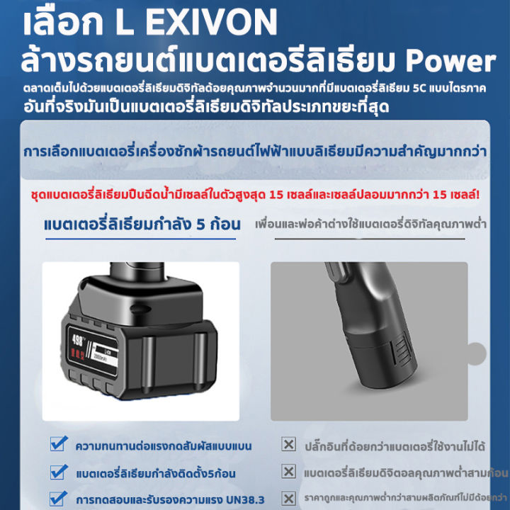 อุปกรณ์ครบครัน-lexivon-ปั้มน้ำล้างรถ-เครื่องล้างรถ-ทำโฟมได้-เครื่องฉีดยา-เครื่องฉีดแรงดันสูง-มีการรับประกัน-ปั้มแรงดันสูง-ปืนฉีดน้ำแรงดันสูง-เครื่องอัดฉีด-ล้างพื้น-แรงดันน้ำแรง-7000pa-เครื่องพ่นยา-เคร