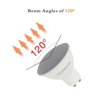 10pcs/lot GU10 MR16 Led Bulb E27 E14 6W AC 220V-240V Beam Angle 24 120 Degree Spotlight For Home Energy Saving Indoor Light Bulb