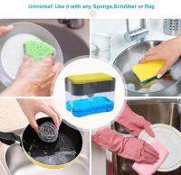 เครื่องกดน้ำยาล้างจาน 2in1 Soap Pump &amp; Sponge Caddy