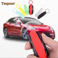 №♚ Model S Key Fob Cover for Tesla Model 3 2022 Tesla Model Y Accessories 2021 Model X Silicone Bikini Car Key Cover Protector