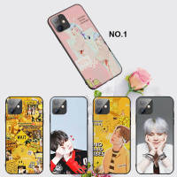 Casing หรับ iPhone 11 12 Mini X Xs XR Pro Max 6+ 6s+ 7+ 8+ 6 7 8 Plus 5 5s SE 2020 YX170 SUGA K Pop Min Yoon-gi Pattern Phone เคสโทรศัพท์ อ่อนนุ่ม TPU Black ปก