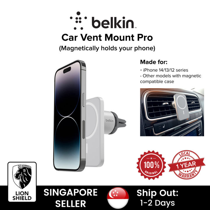 Belkin Magnetic Car Vent Mount PRO with MagSafe - Belkin Magnetic