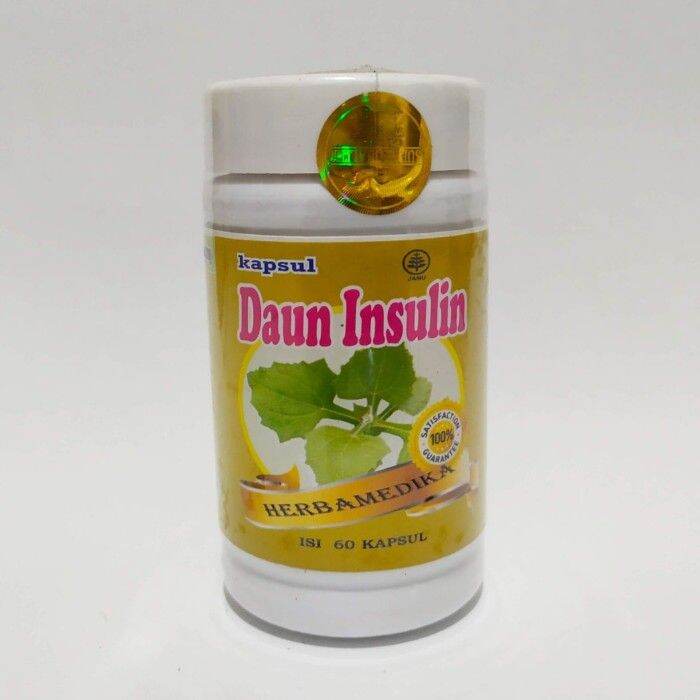 Kapsul Daun Insulin Herbamedika 60 Lazada Indonesia