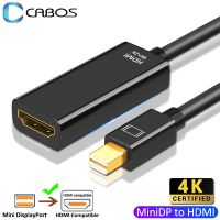 4K Mini Displayport To HDMI compatible Adapter Cable Male MiniDP to Female HDMI Converter For Apple MacBook Air Pro TV Projector